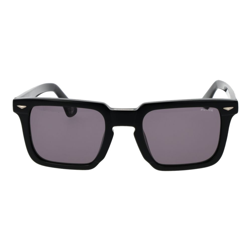 Police Black Cellulose Acetate Sunglasses