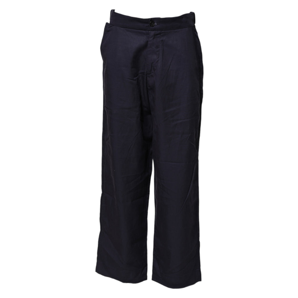 Levi's Navy Blue Straight High Waist Chino Casual Trouser Pants