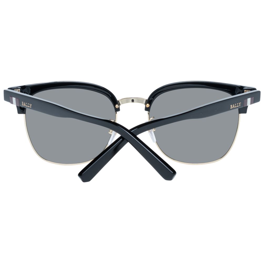 Bally Black Metal & Plastic Sunglasses