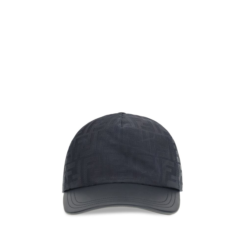 Fendi Blue Polyamide Cap (Baseball Hat)