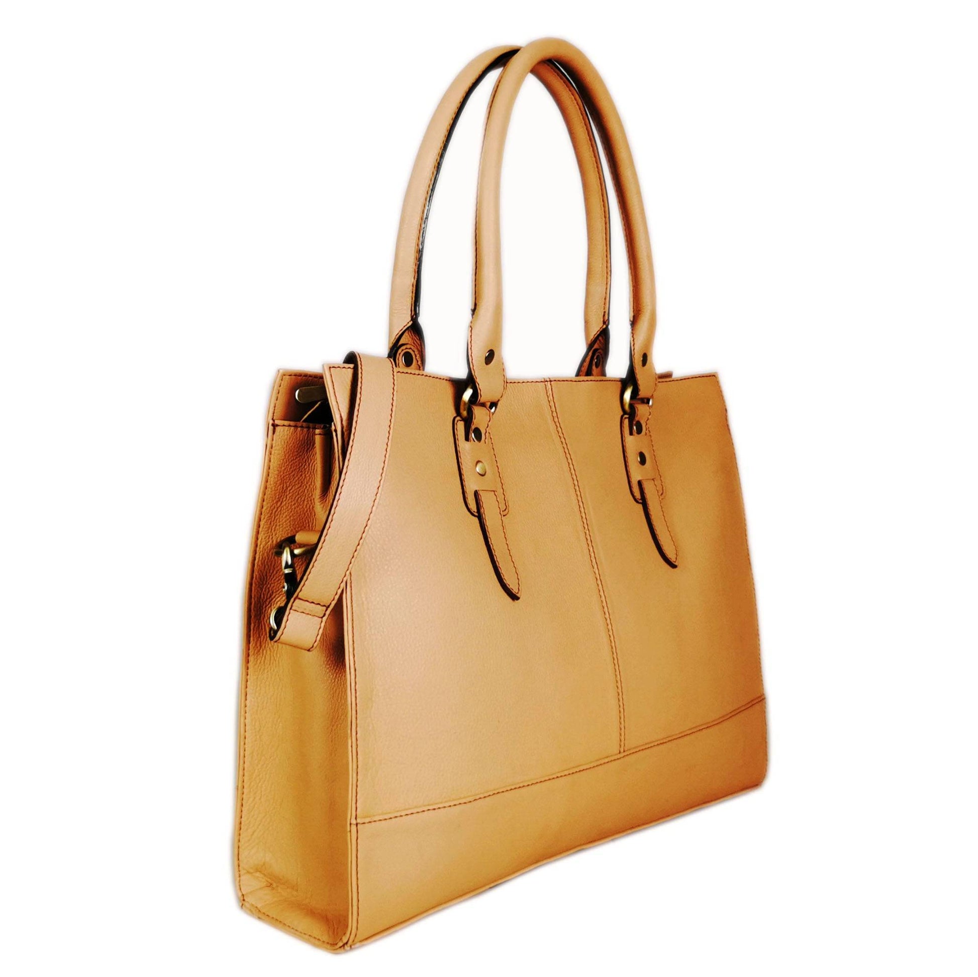 The Signature 17" Bag, Beige-0