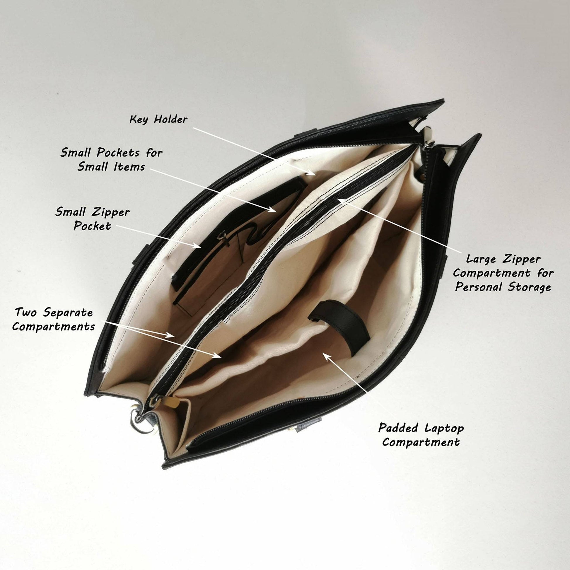The Signature 15" Bag, Black-4