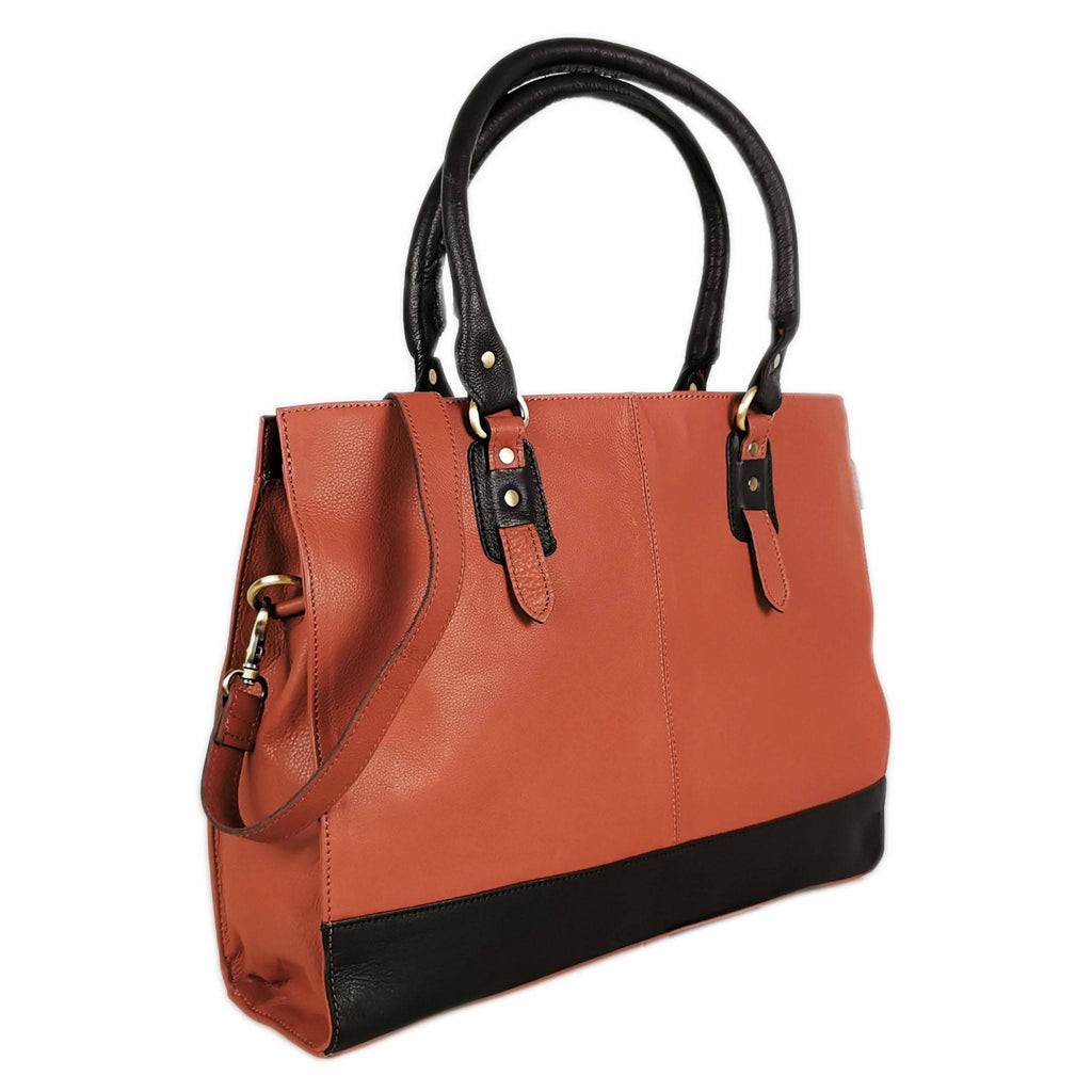 The Signature 17" Bag, Brown-0
