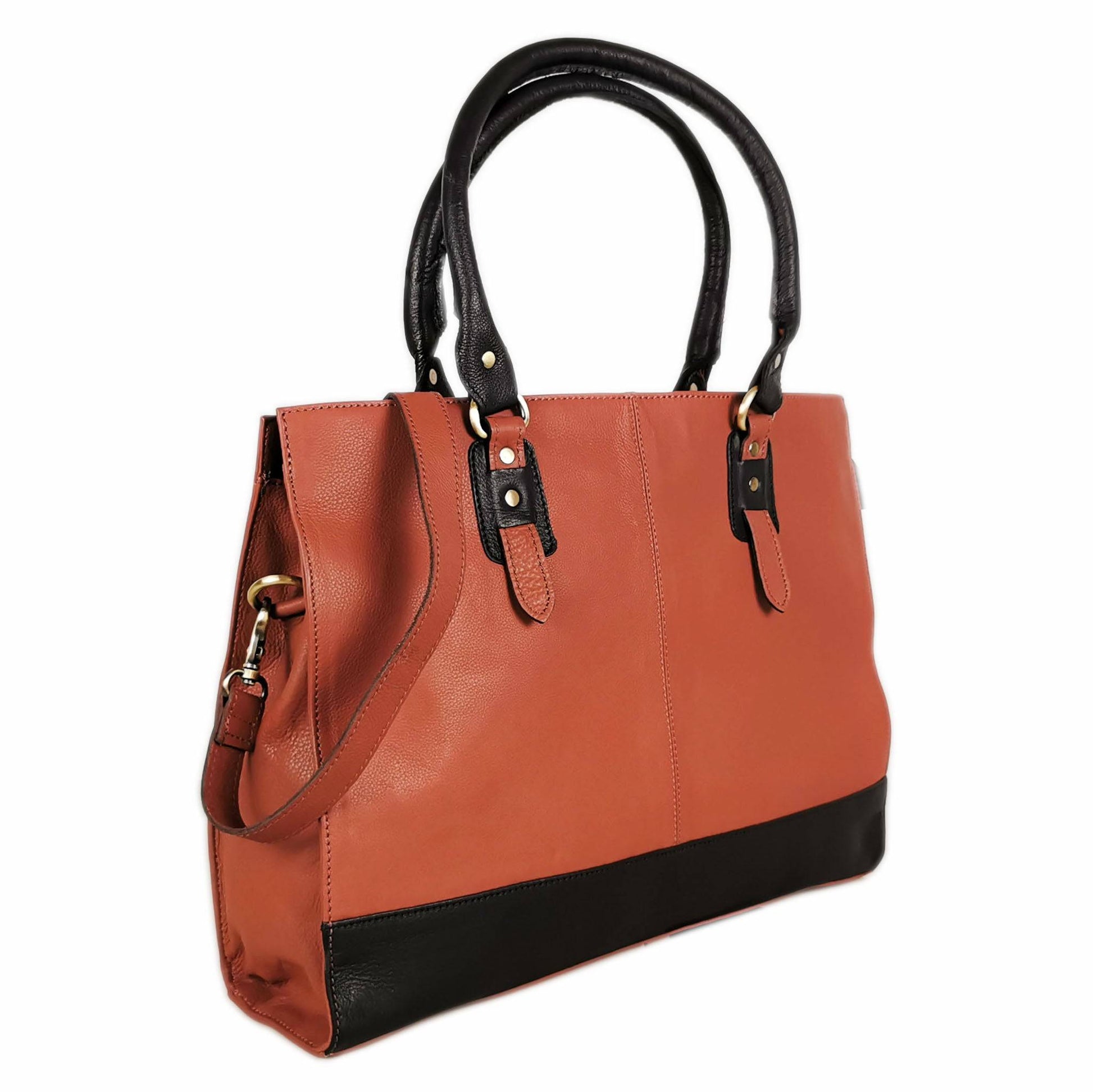The Signature 17" Bag, Brown-0