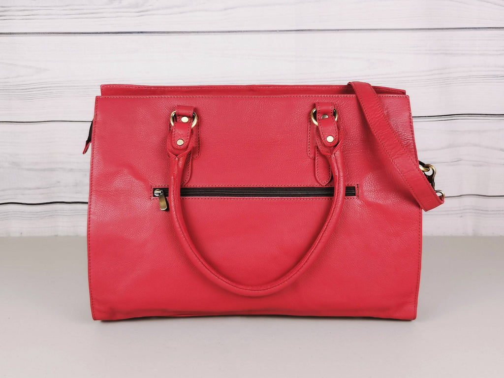 The Signature 17" Bag, Ruby-3