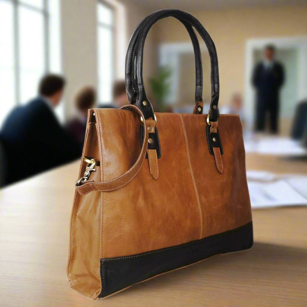 The Signature 17" Bag, Copper-1