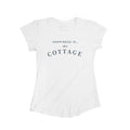 Women's Cottage Bamboo T-Shirt, White-0