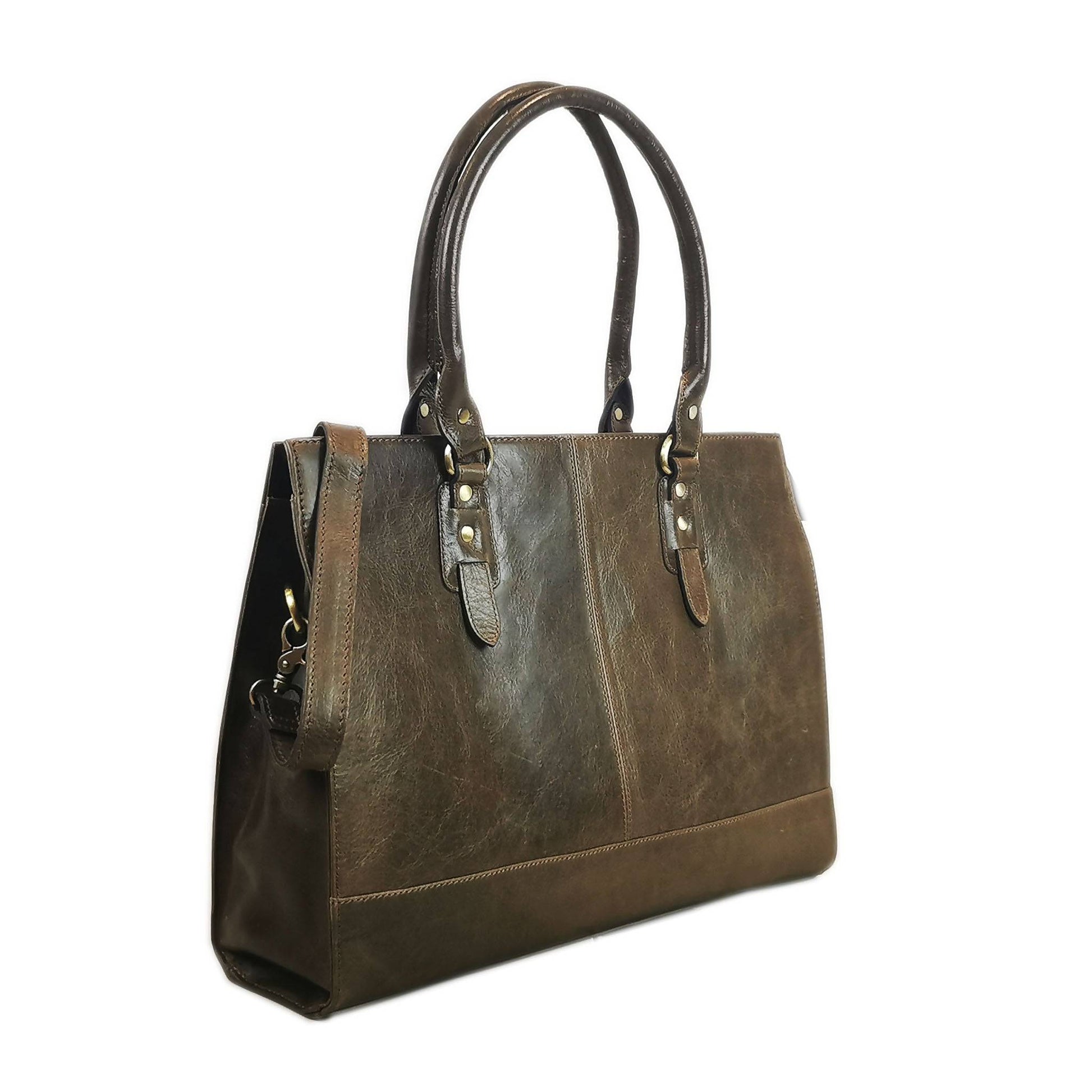 The Signature 17" Bag, Oakwood-0