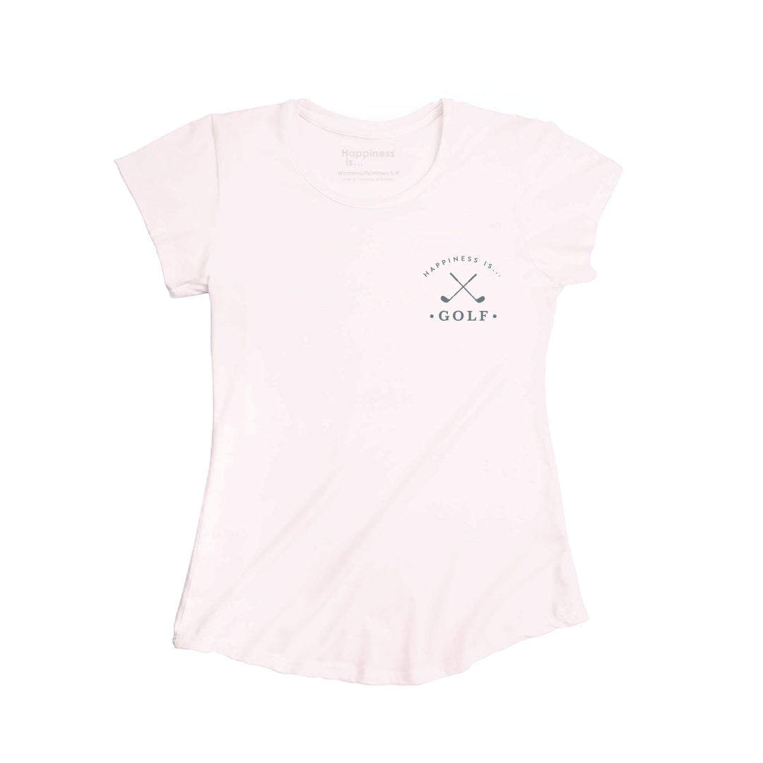 Women's Golf Bamboo T-Shirt, Ballet Pink-0