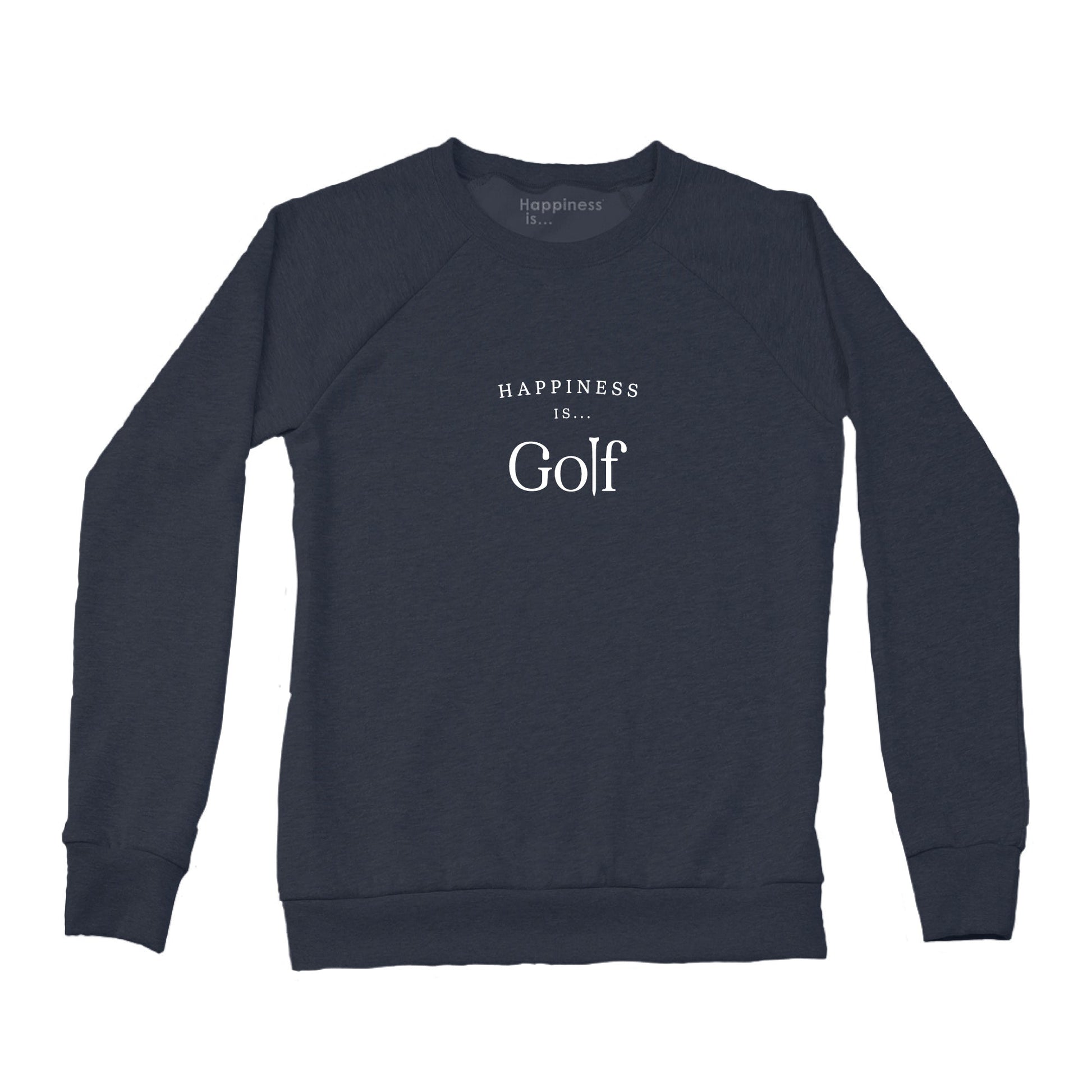 Women's Golf Crew Sweatshirt, True Navy-0