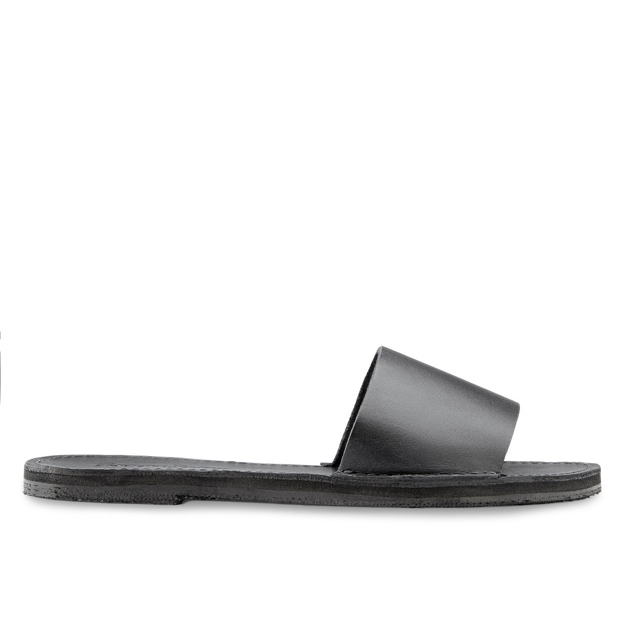 The Linda Leather Slide Sandal-2