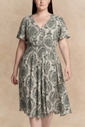 Lorie Floral Smocked Dress