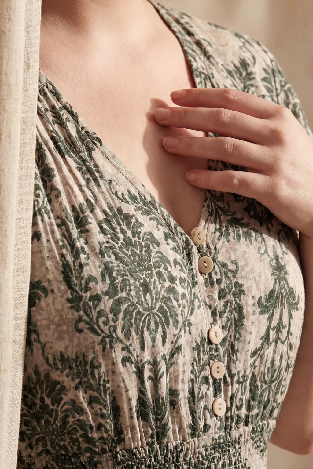 Lorie Floral Smocked Dress