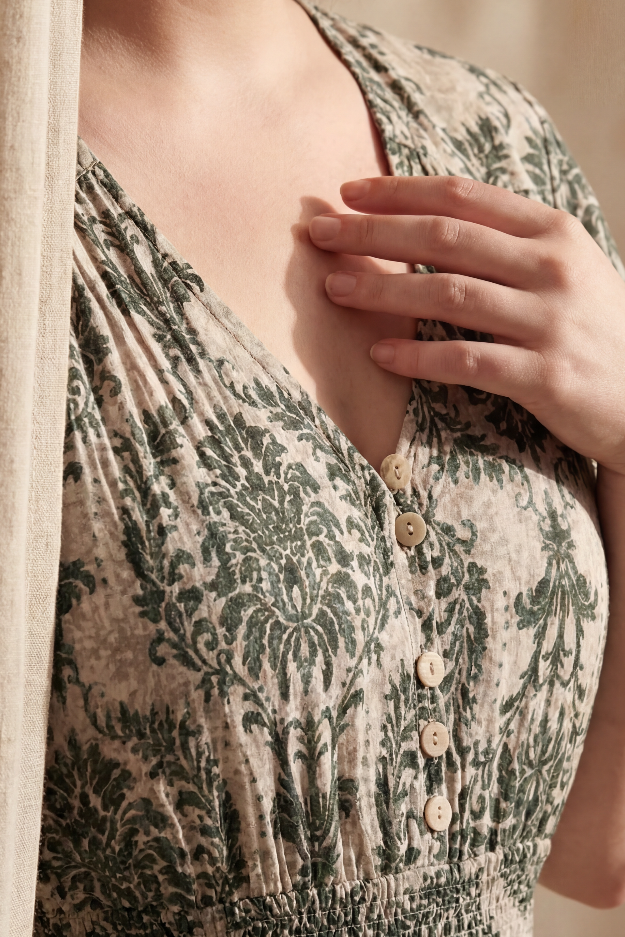 Lorie Floral Smocked Dress