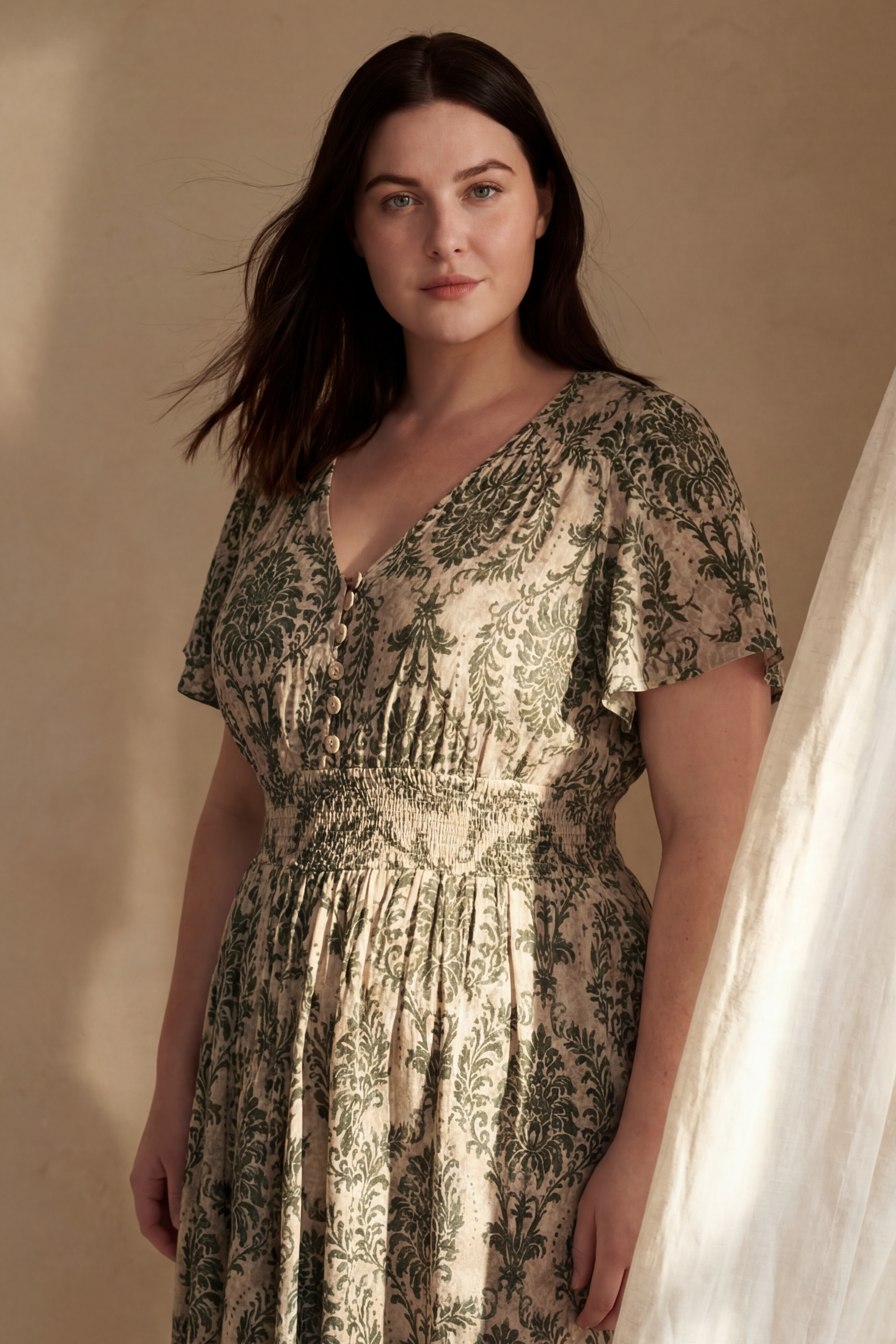Lorie Floral Smocked Dress