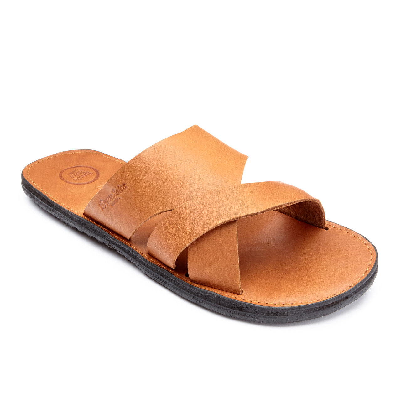 The Mateo Men's Leather Slide Sandal-3