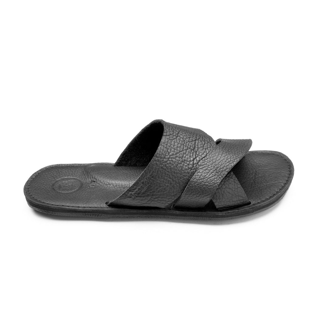 The Mateo Men's Leather Slide Sandal-1