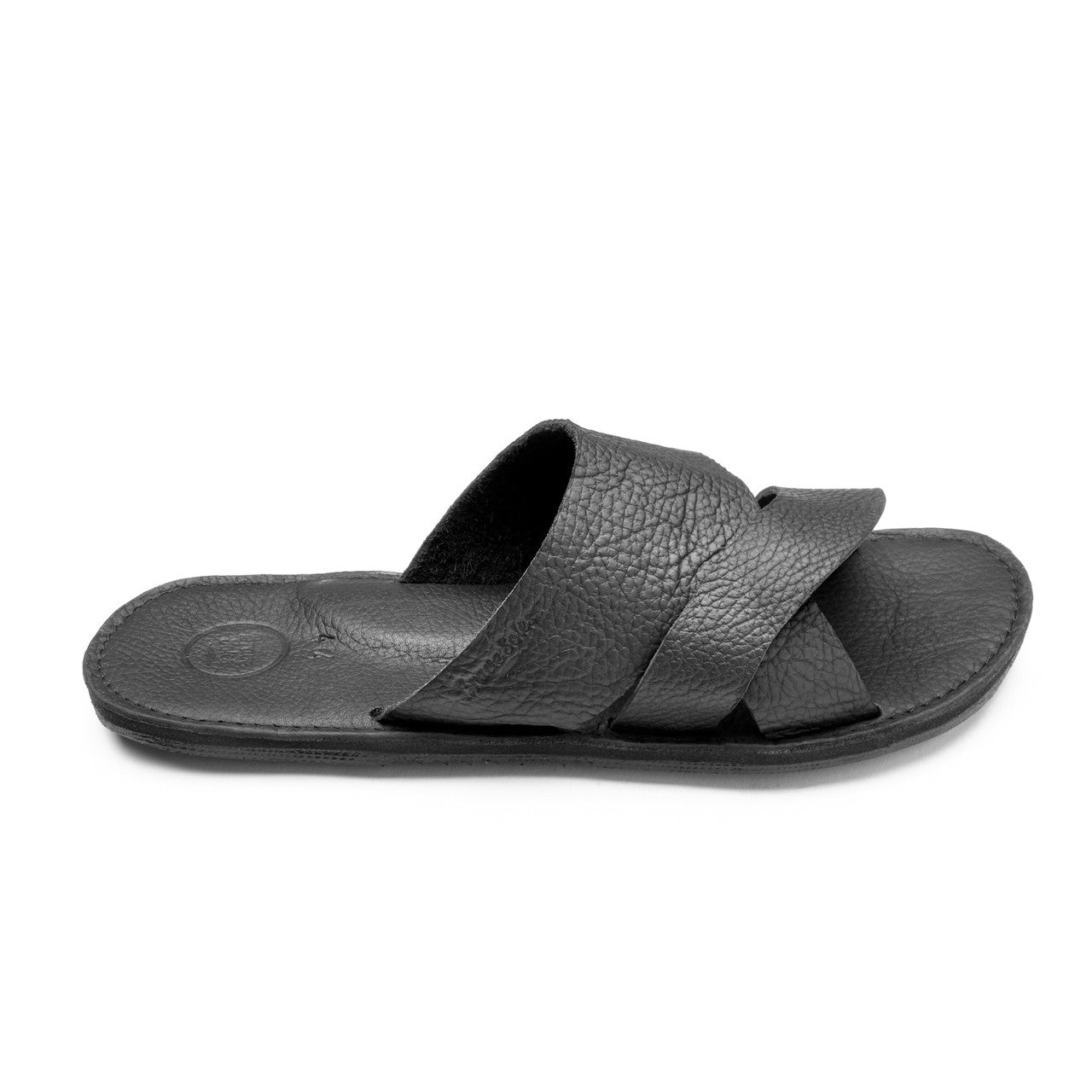 The Mateo Men's Leather Slide Sandal-1