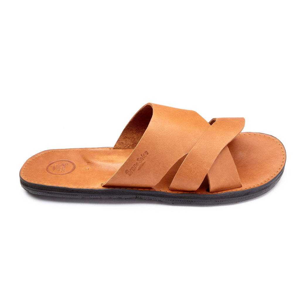 The Mateo Men's Leather Slide Sandal-4