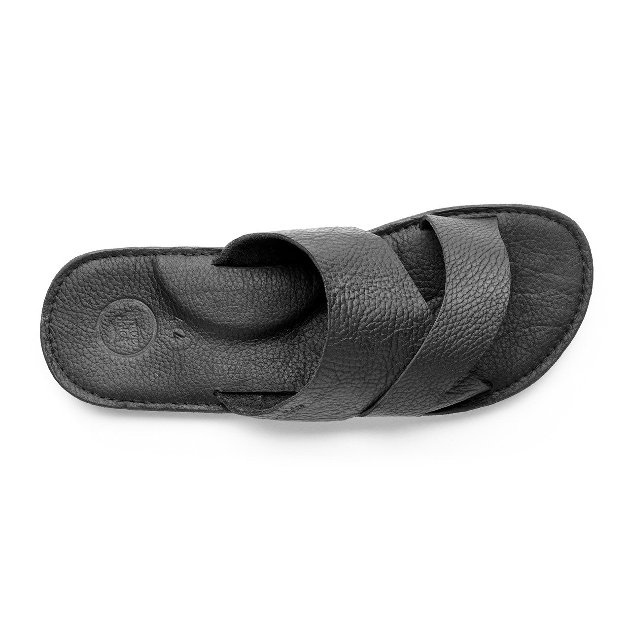 The Mateo Men's Leather Slide Sandal-2