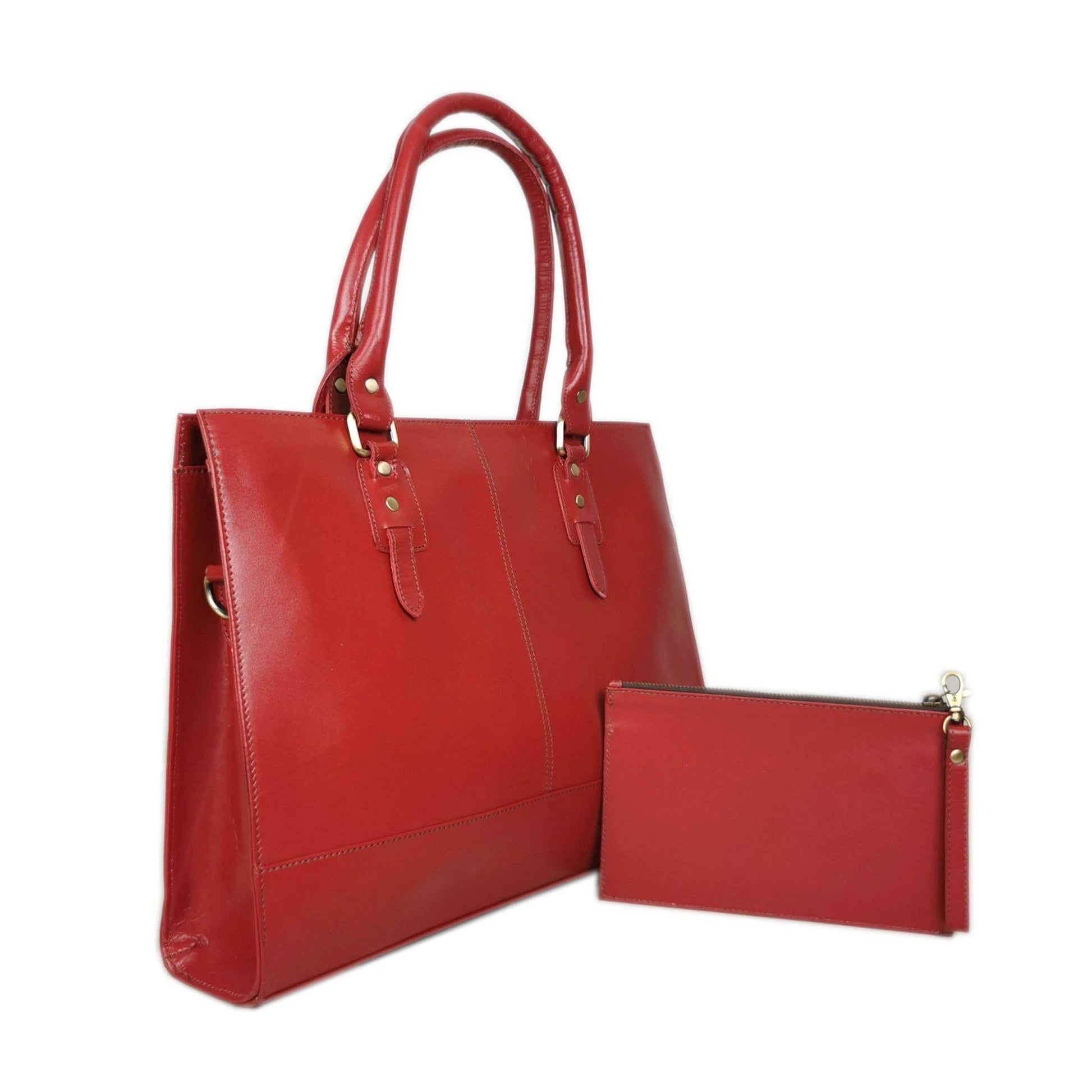 The Signature 17" Bag, Red-4