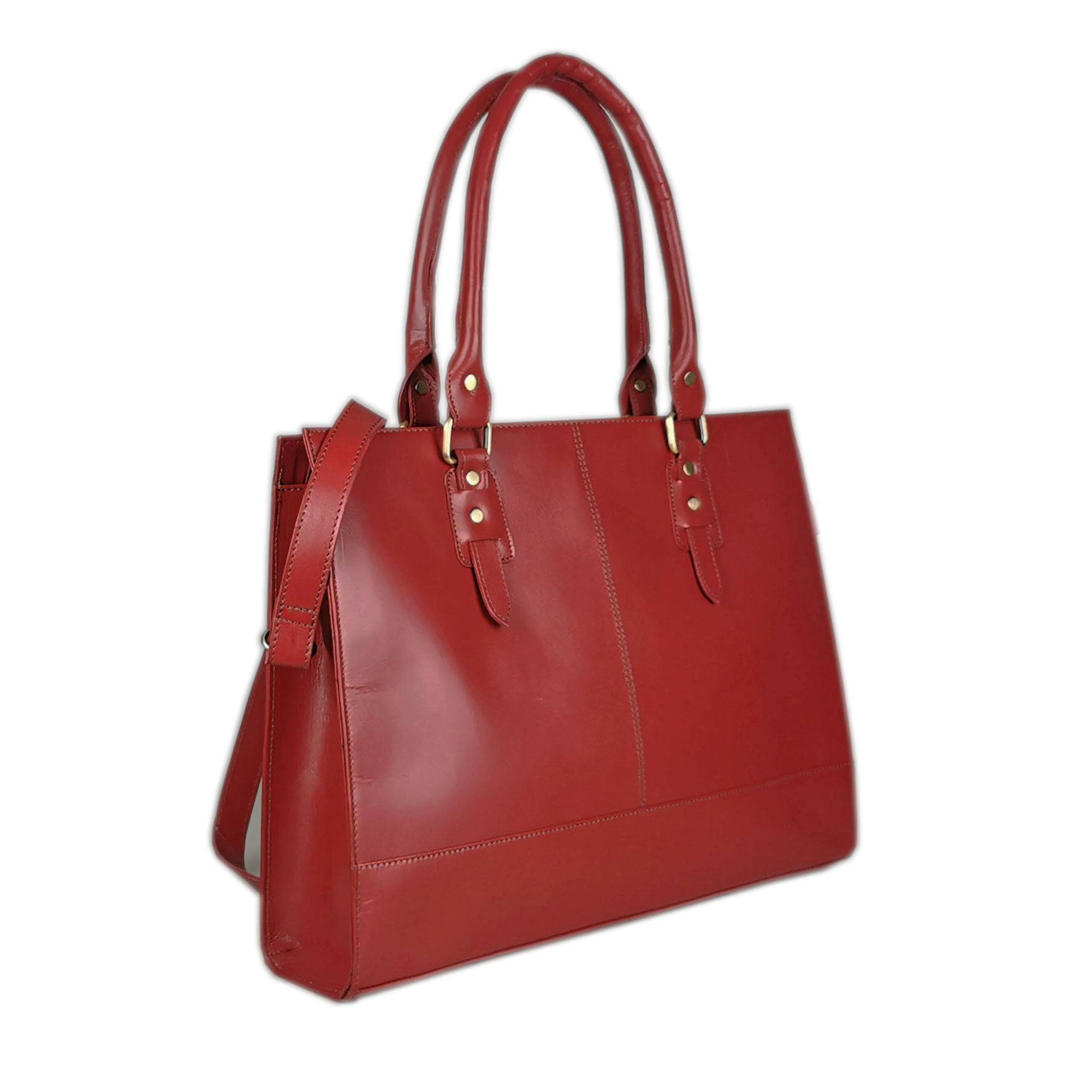The Signature 17" Bag, Red-0