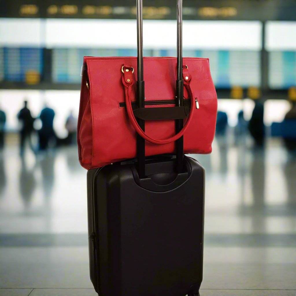The Signature 17" Bag, Ruby-2