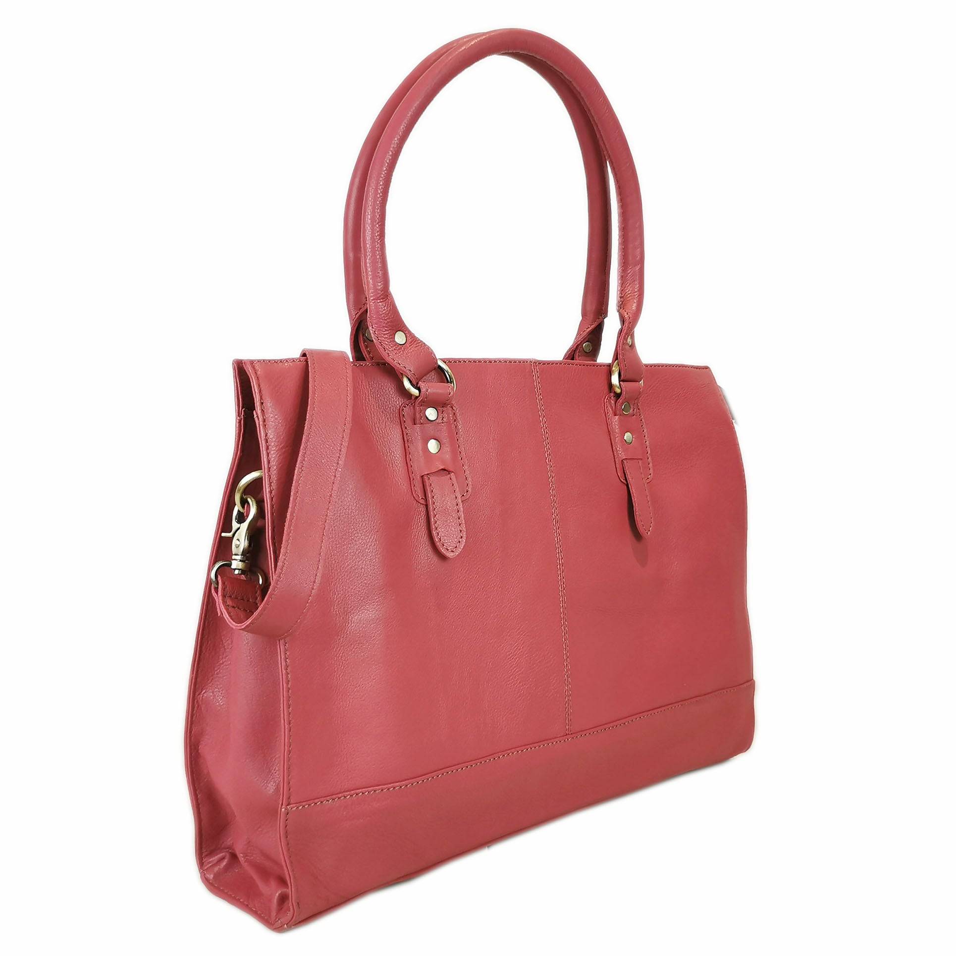 The Signature 17" Bag, Ruby-0