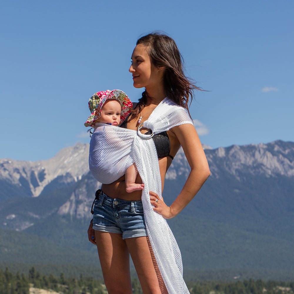 Écharpe Ajustable AIR (Ring Sling) | Gris-1