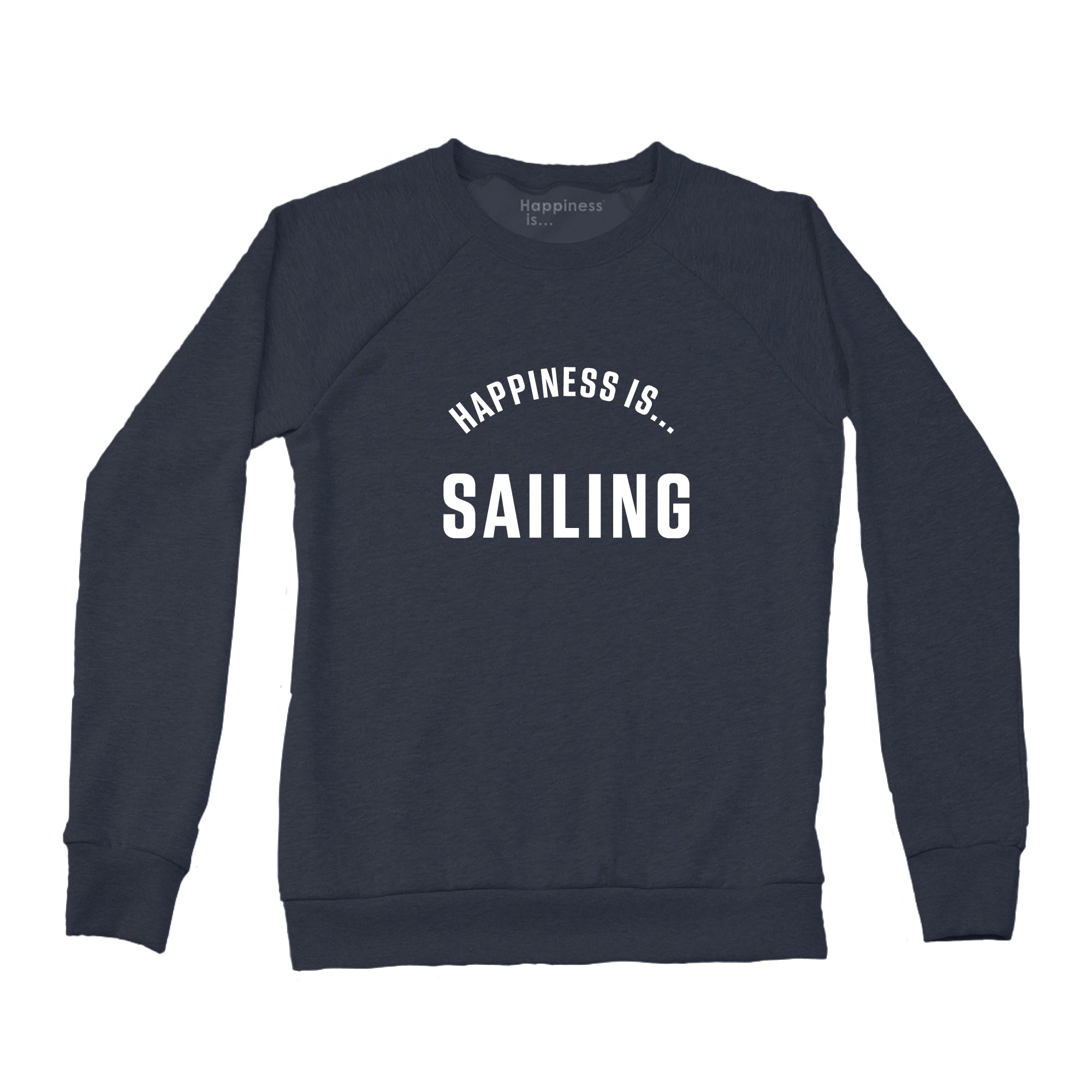 Women's Sailing Crew Sweatshirt, True Navy-0