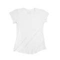 Women's Plain Bamboo T-Shirt, White-0